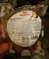 Panettoncino con gocce di cioccolato