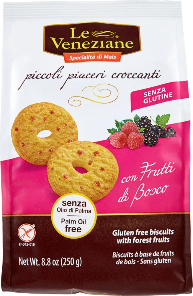PiccolIGPiaceri croccanti con frutti di bosco
