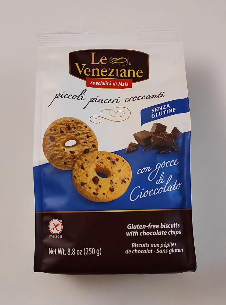 Piccoli piaceri croccanti con gocce di Cioccolato