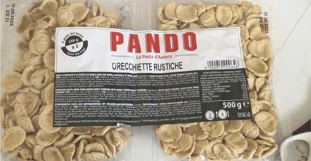 Orechiette rustiche