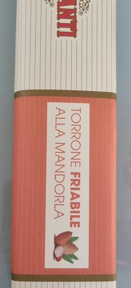 Torrone friabile alla mamdorla