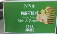 Panettone kiwi and zenzero