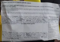 Colomba con uvetta e scorze agrumi candite