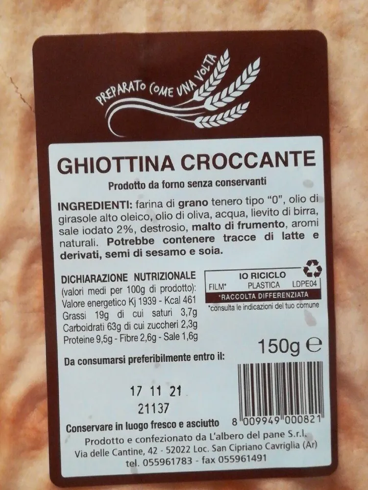 Ghiottina croccante