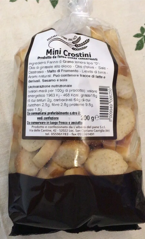 Mini crostini