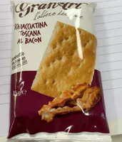 schiacciatina tostata al bacon