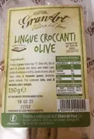Lingue croccanti olive