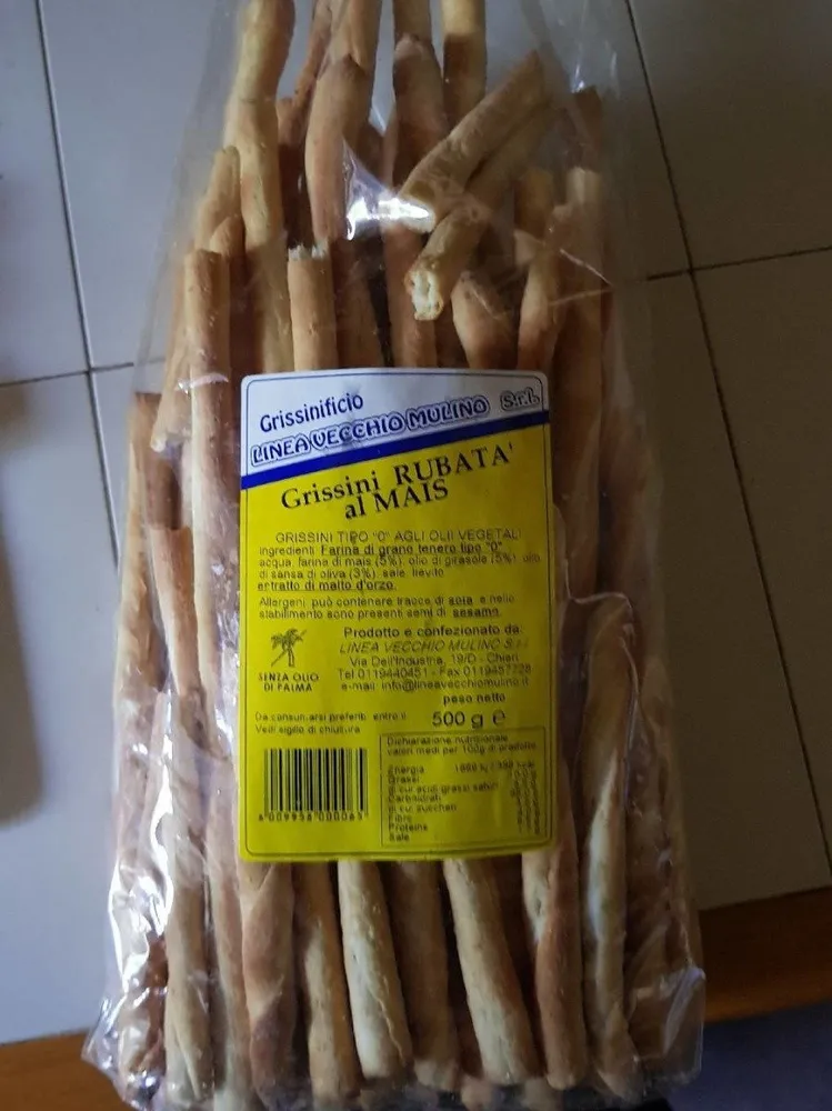 Gressini rubata al mais