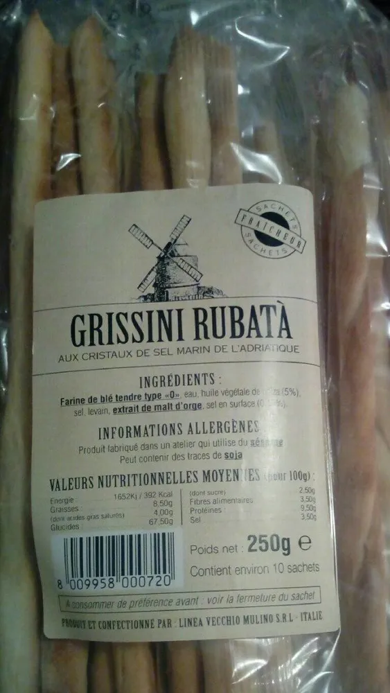 Grissini rubatà