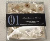 Torrone friabile con nocciole