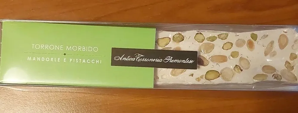 Torrone morbido mandorle e pistacchi
