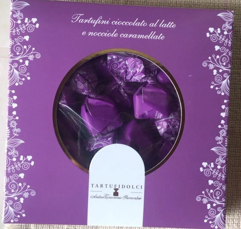 Tartufino cioccolato e nocciole caramellate