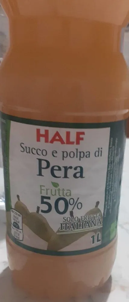 Succo e polpa pera