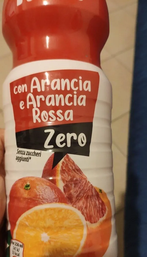 Succo di frutta con arancia e arancia rossa - zero