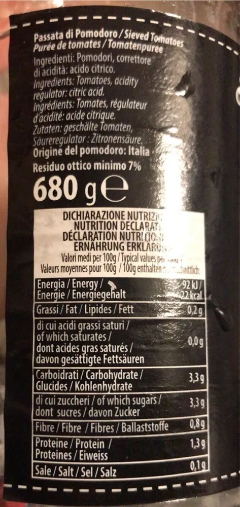 Passata di Pomodoro