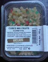 Cube mix fruits confits