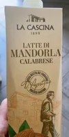 Latte di mandorla calabrese