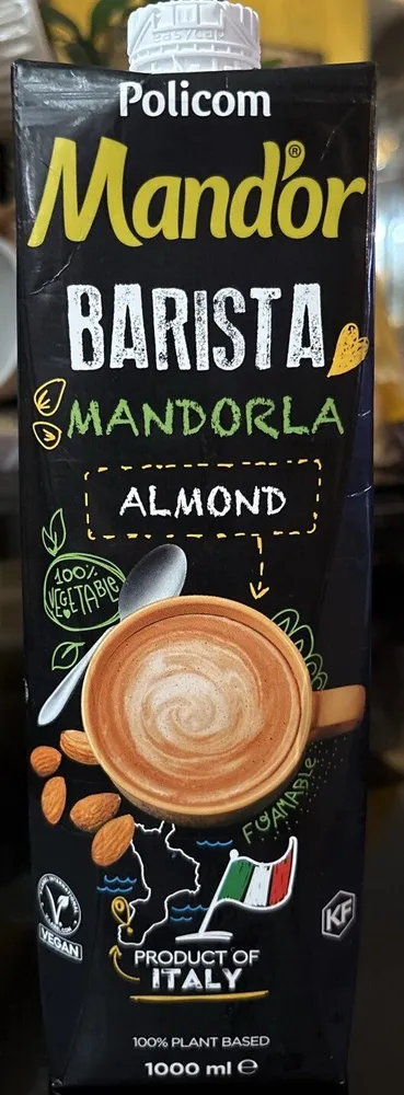 MAND’OR barista mandorla cappuccino