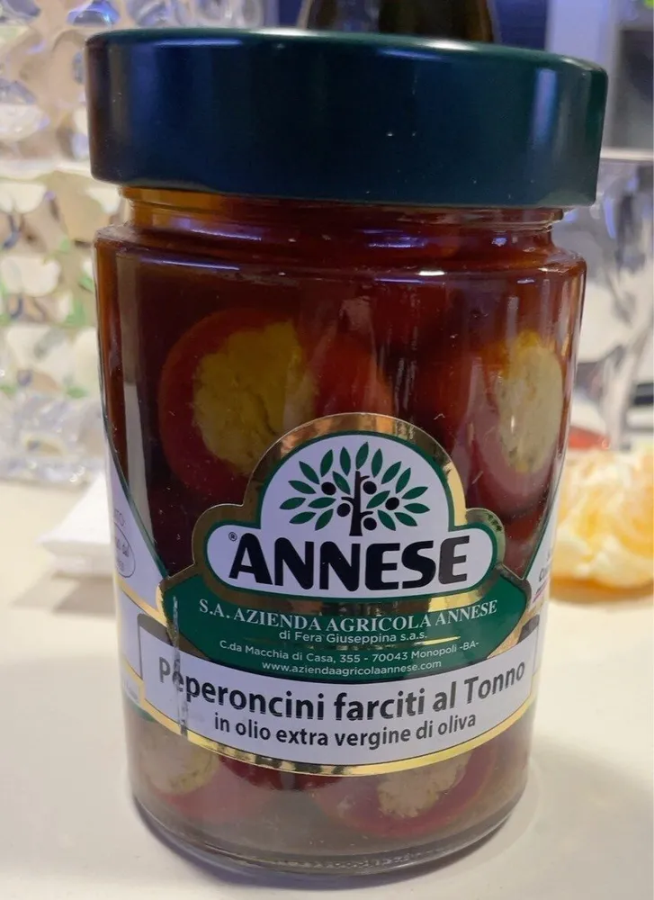Peperoncini farciti al tonno