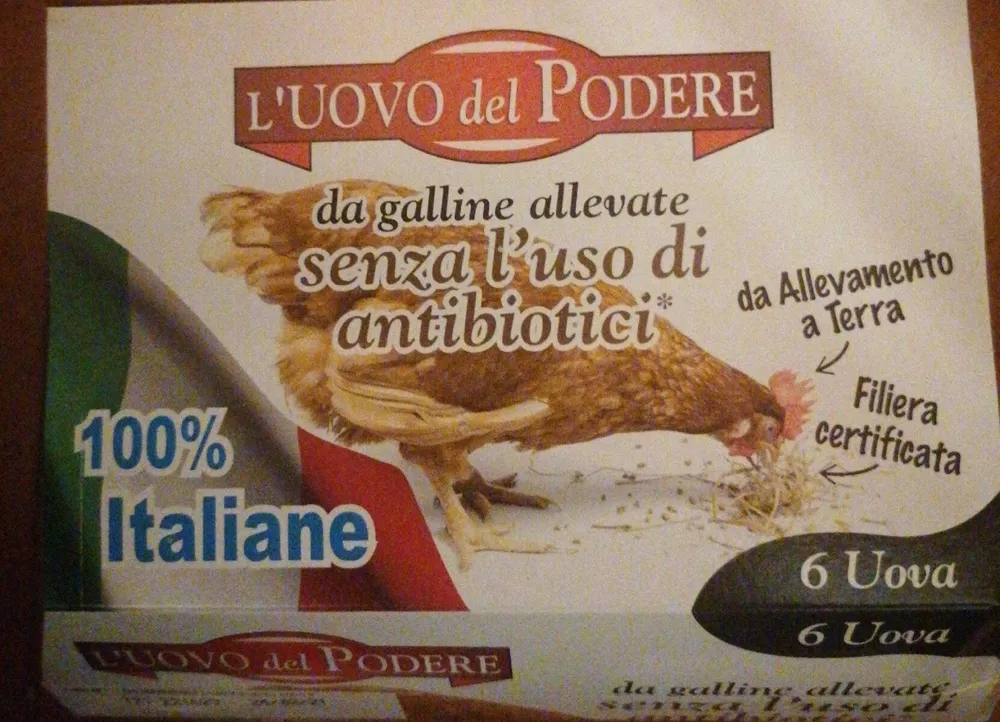 Uova senza uso di antibiotici