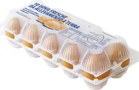 Uova fresche da allevamento a terra