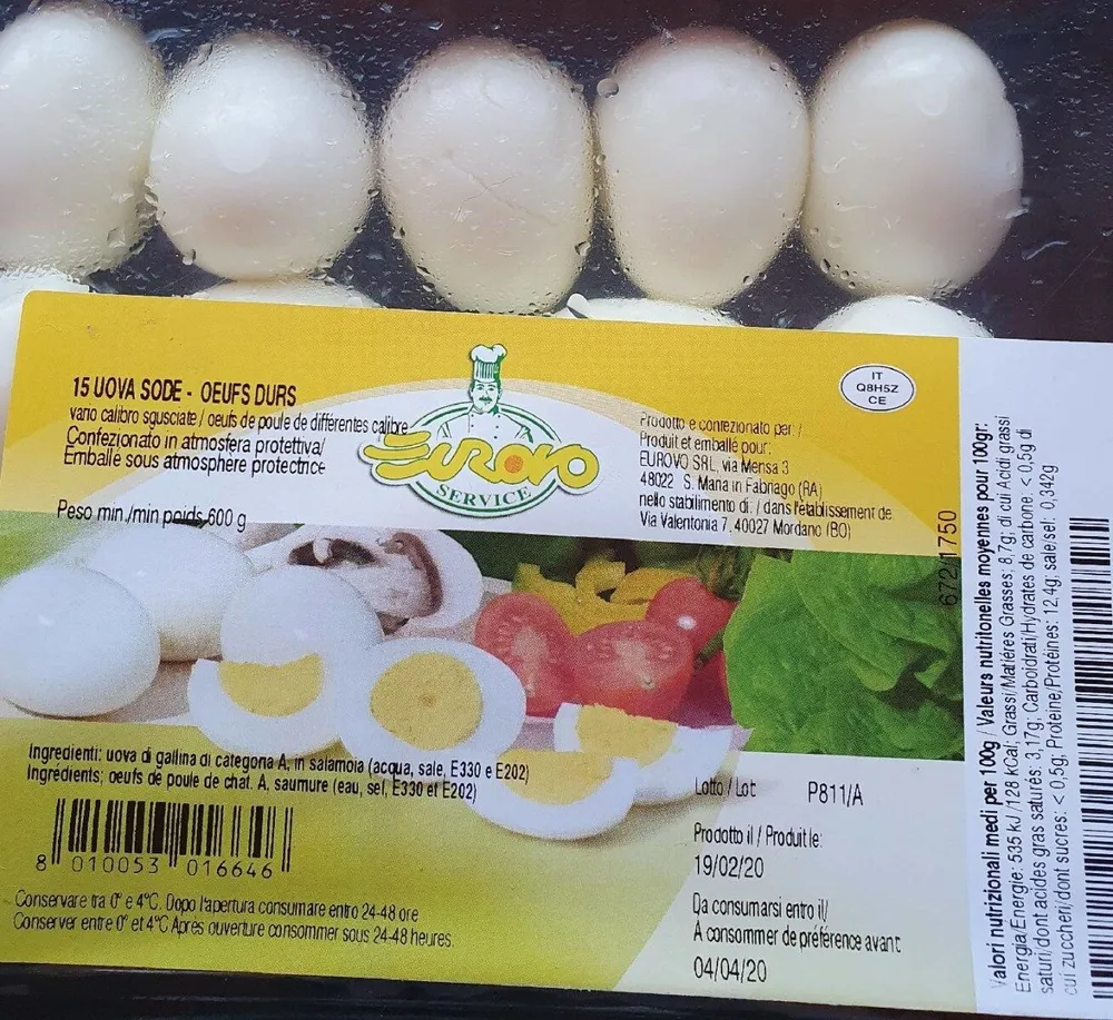 Uova sode