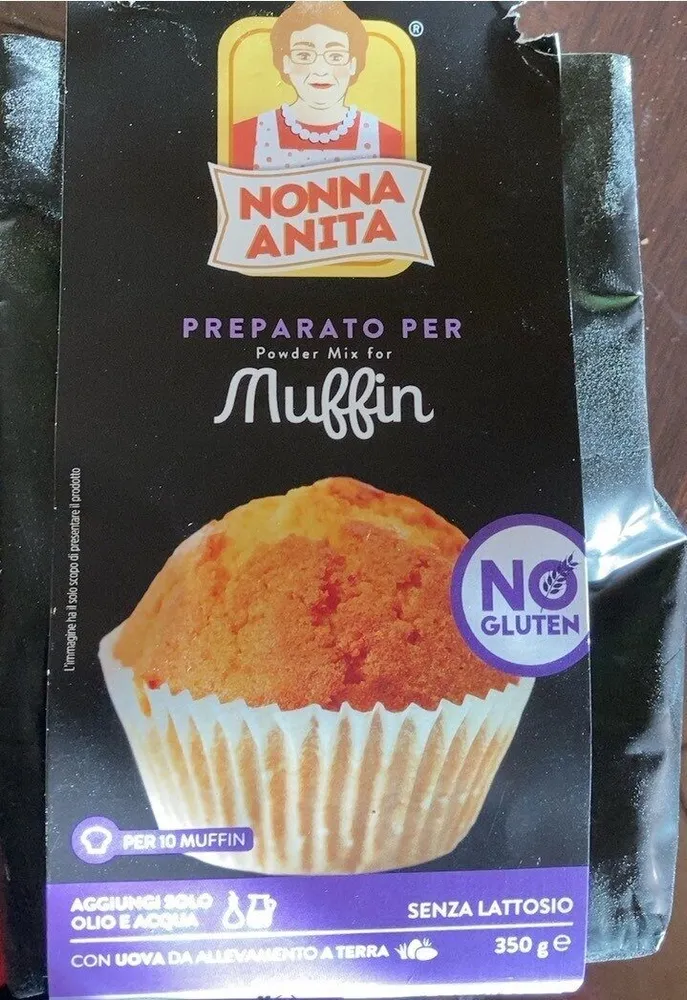 Preparato per muffin