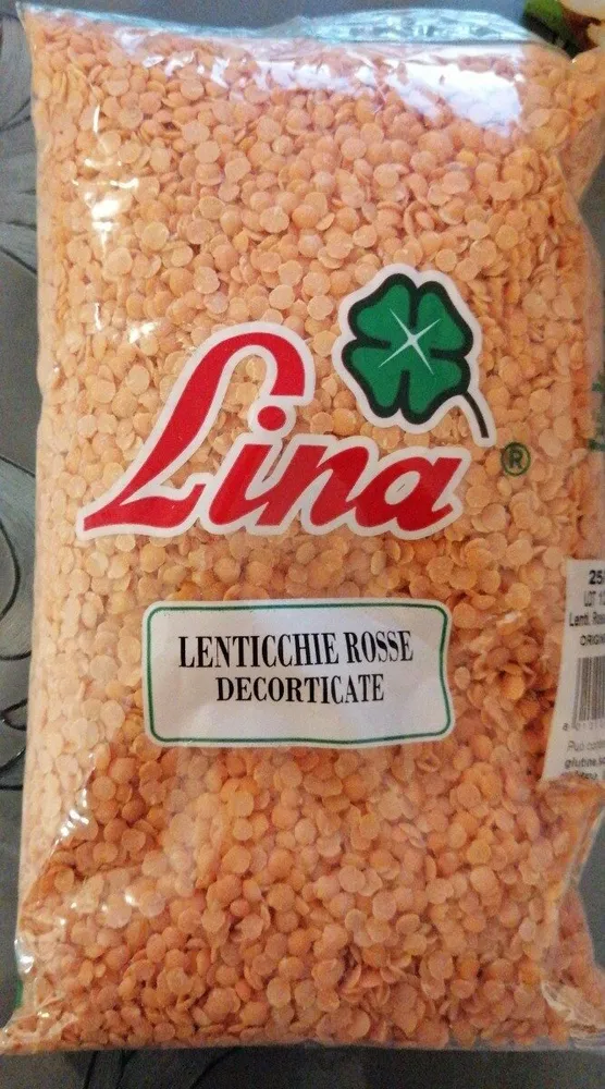 Lenticchie rosse decorticate