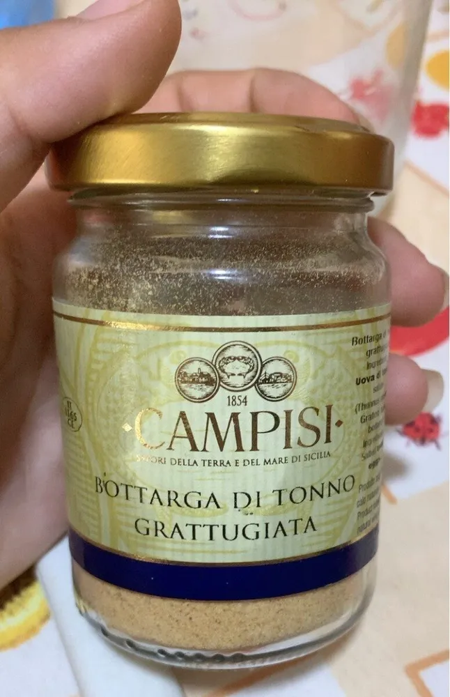bottarga di tonno grattugiata