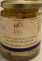 Filetti di pesce spada in olio di oliva