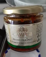 Pesto panino di pomodoro ciliegino