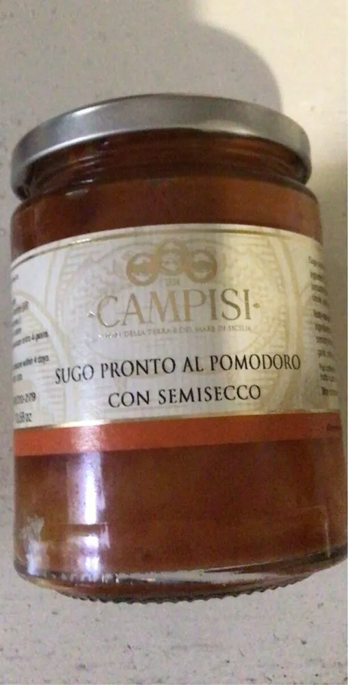 Salsa de tomate con tomate seco