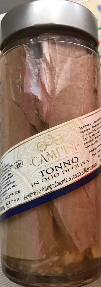 Tonno in olio di oliva