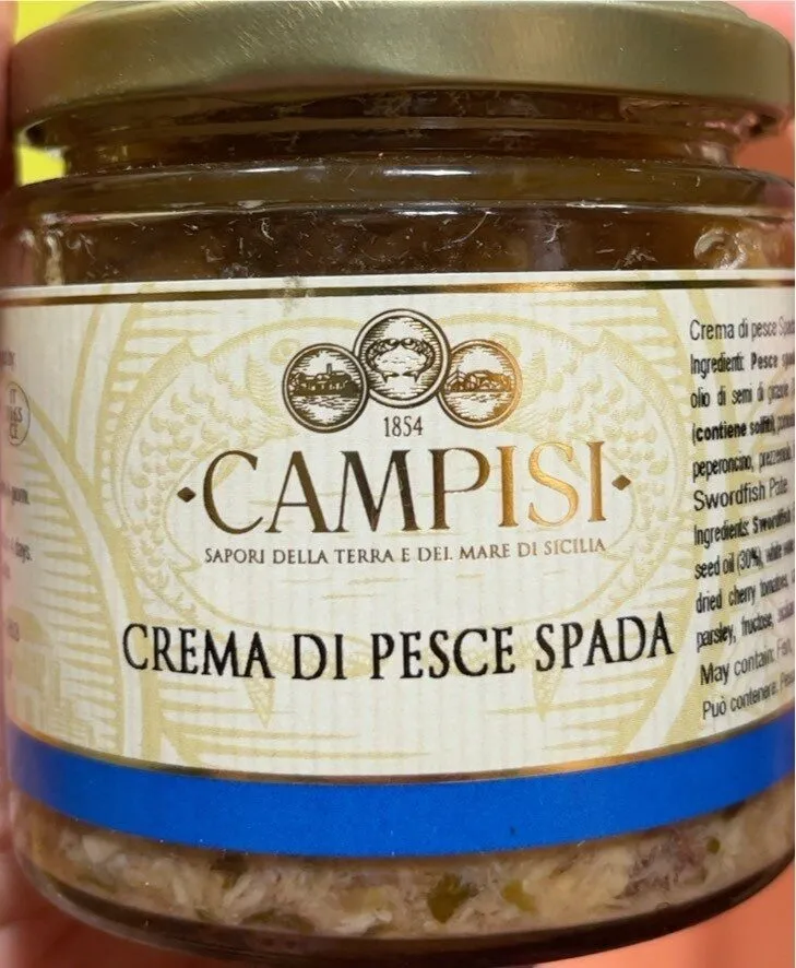 Crema di pesce spada
