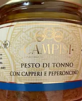 pesto di tonno con capperi e peperoncino