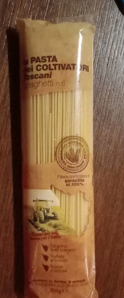 La pasta dei coltivatori toscani Spaghetti n 6
