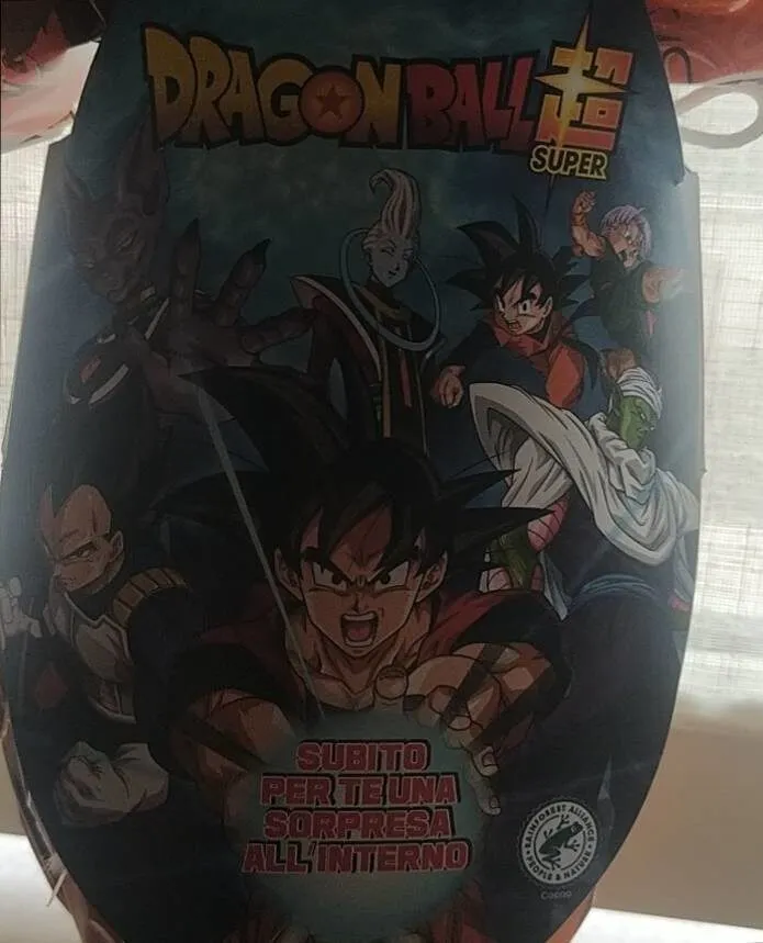 Uovo di Pasqua DragonBall Super