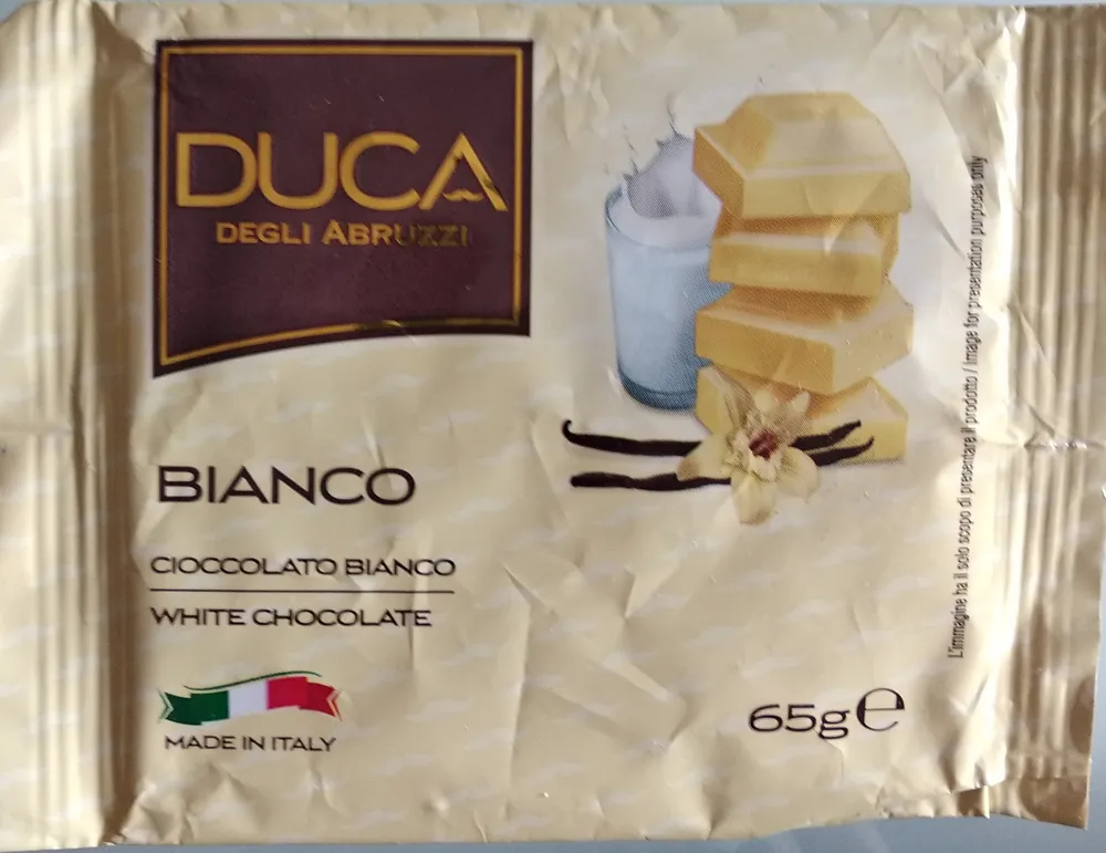 Cioccolato bianco