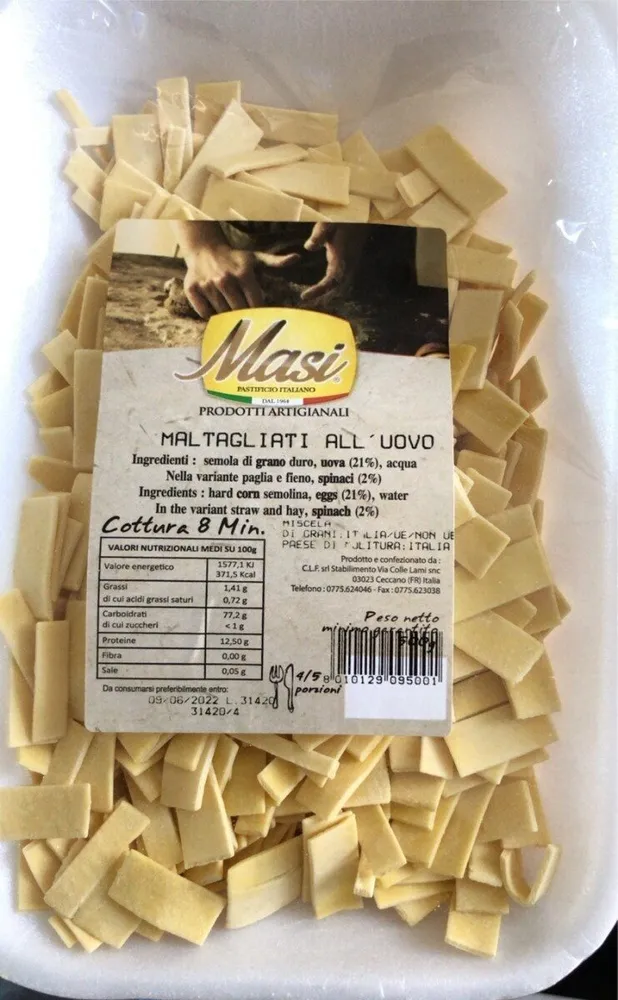 Maltagliati all’uovo