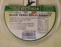 olive verdi dolci giganti