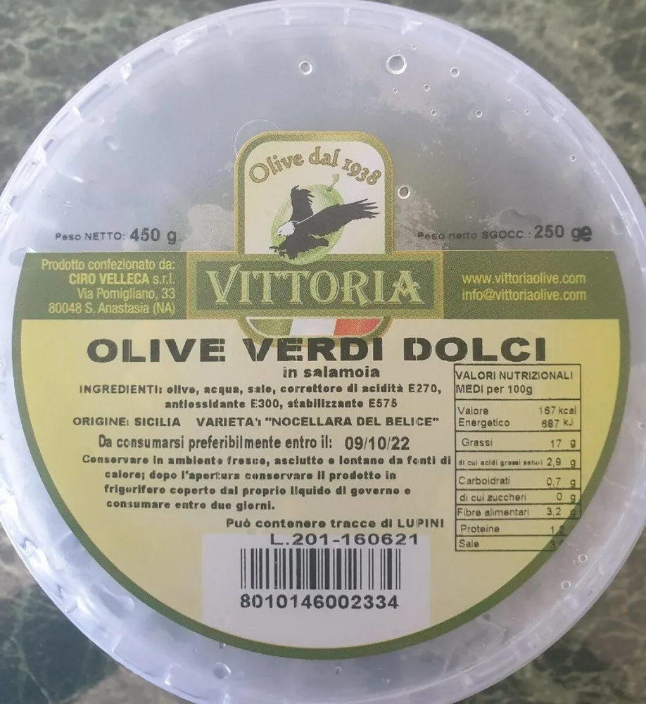 Olive Verdi Dolci