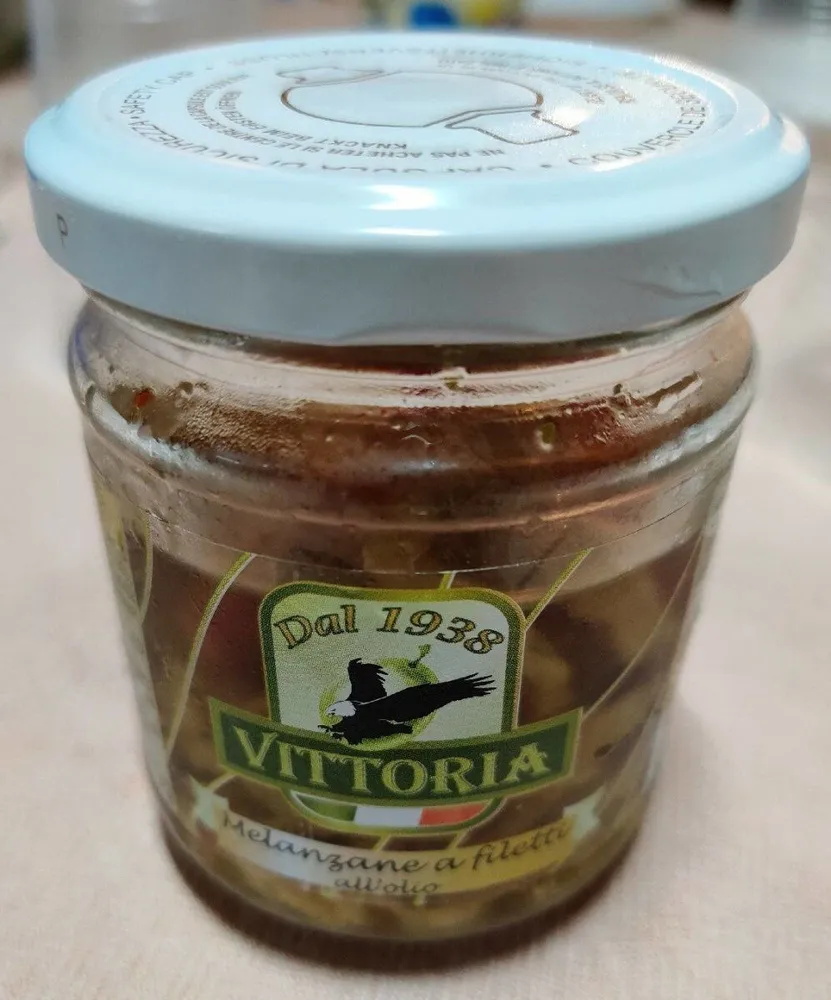 Melanzane a filetti all'olio