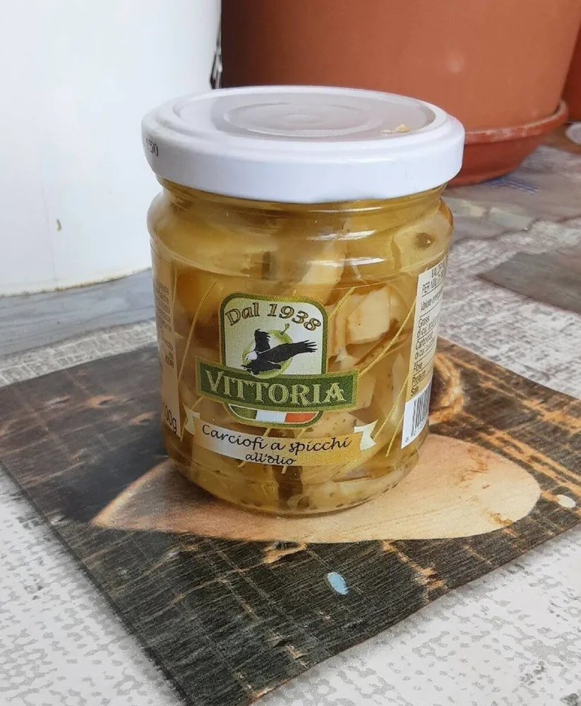 Carciofi a spicchi all'olio