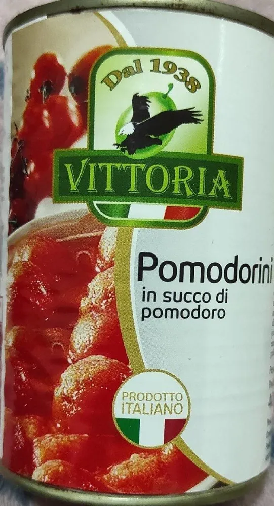 Pomodorini in succo di pomodoro