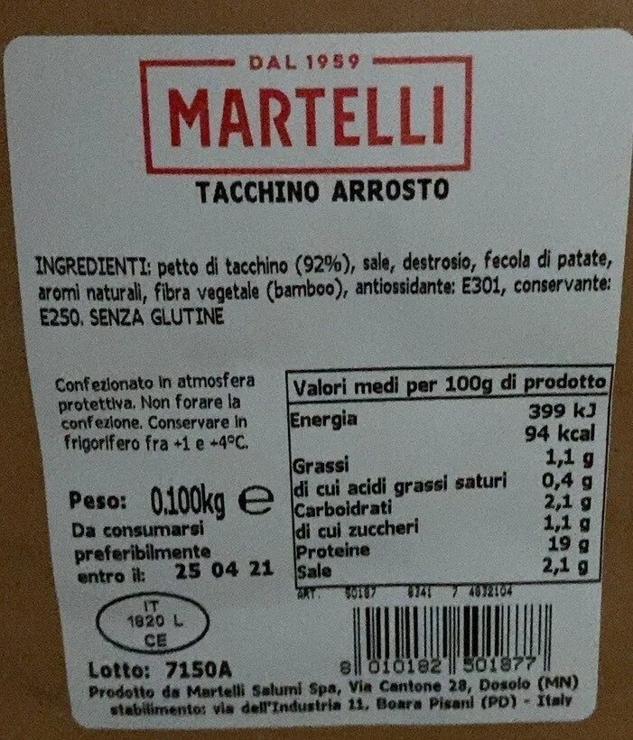 Tacchino arrosto