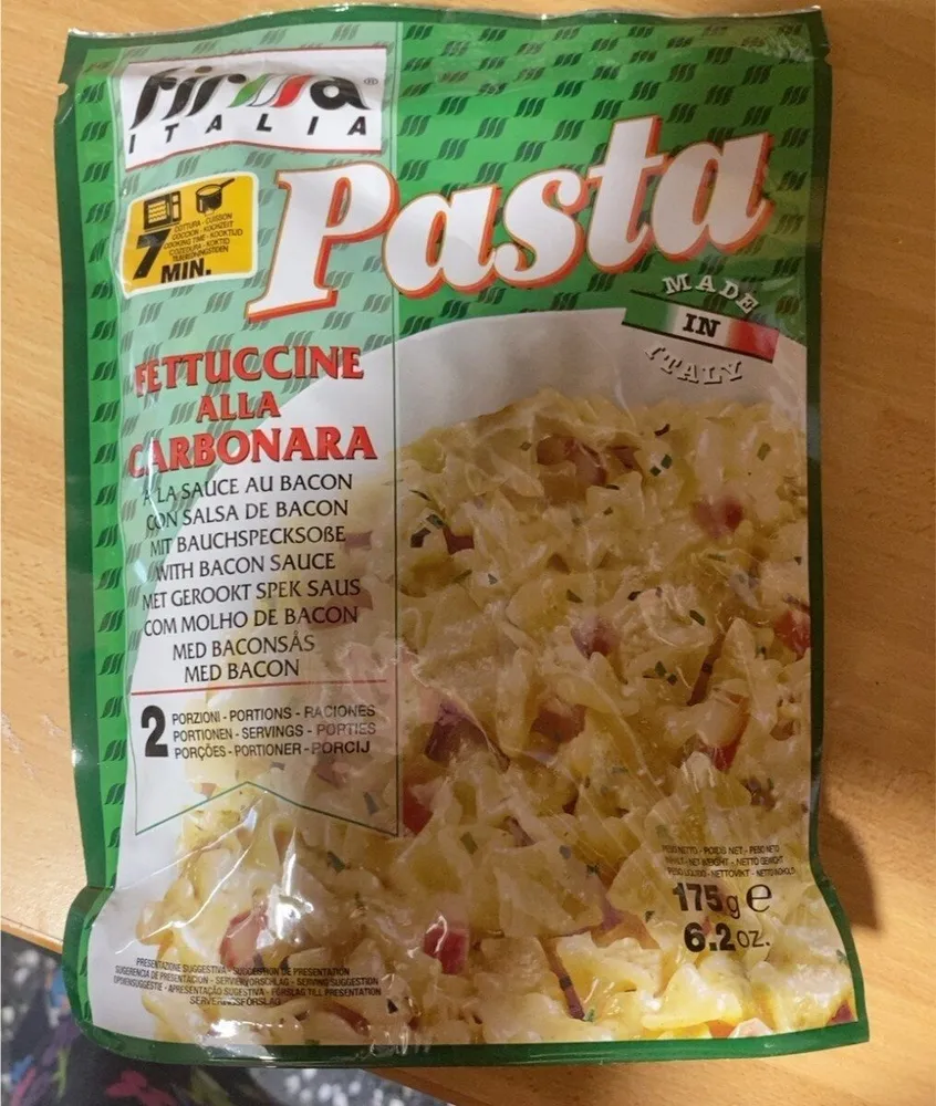 Fettucine alla carbonara