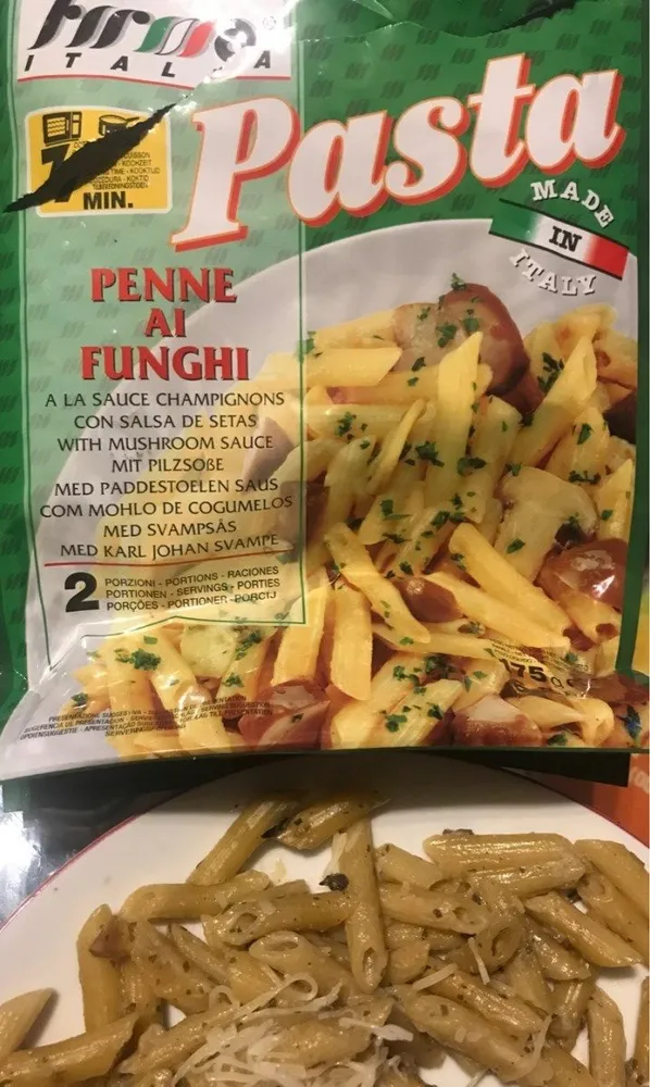 Penne Ai Funghi