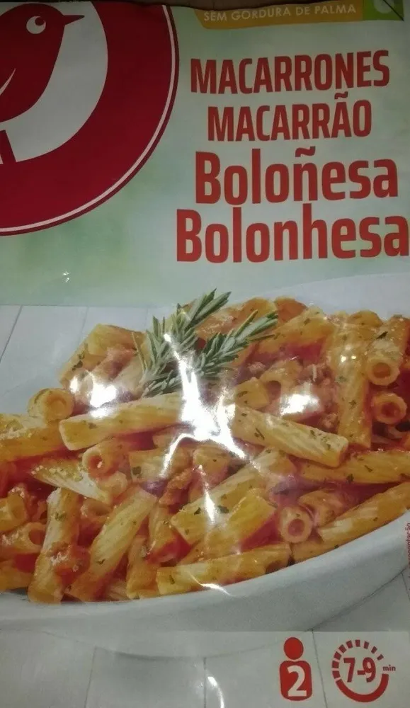 Macarrones Boloñesa