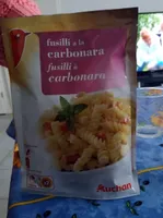 Fusilli a la carbonara