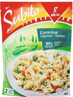 Pasta extra Légumes